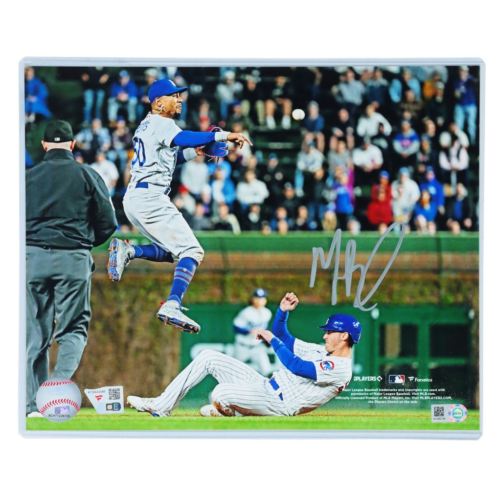 Fanatics Authentic ドジャース ムーキー・ベッツ 直筆サイン入り 8 