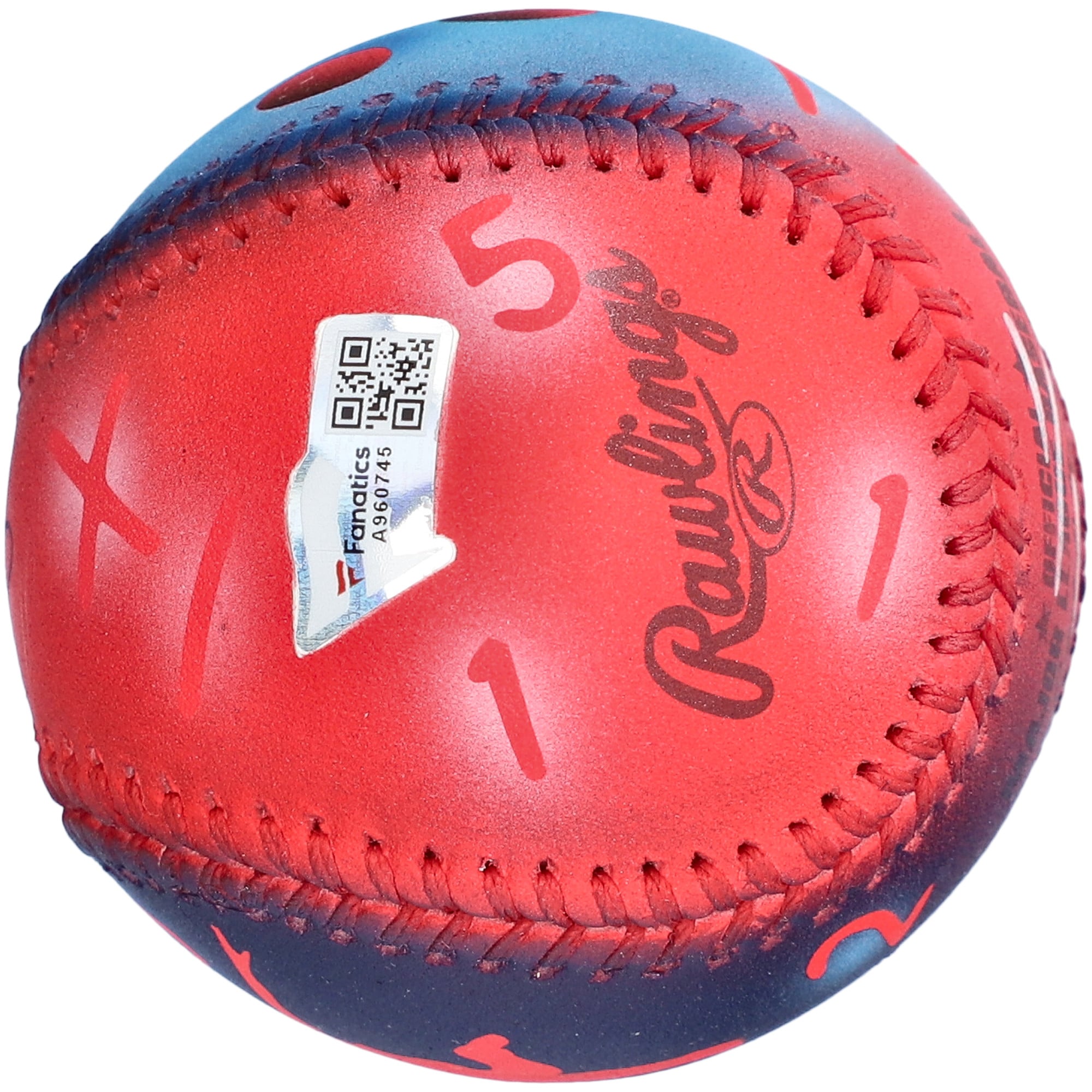 Mookie Betts Los Angeles Dodgers Autographed Baseball - Art by Stadium Custom Kicks - #1 of Limited Edition 1 - VS698469