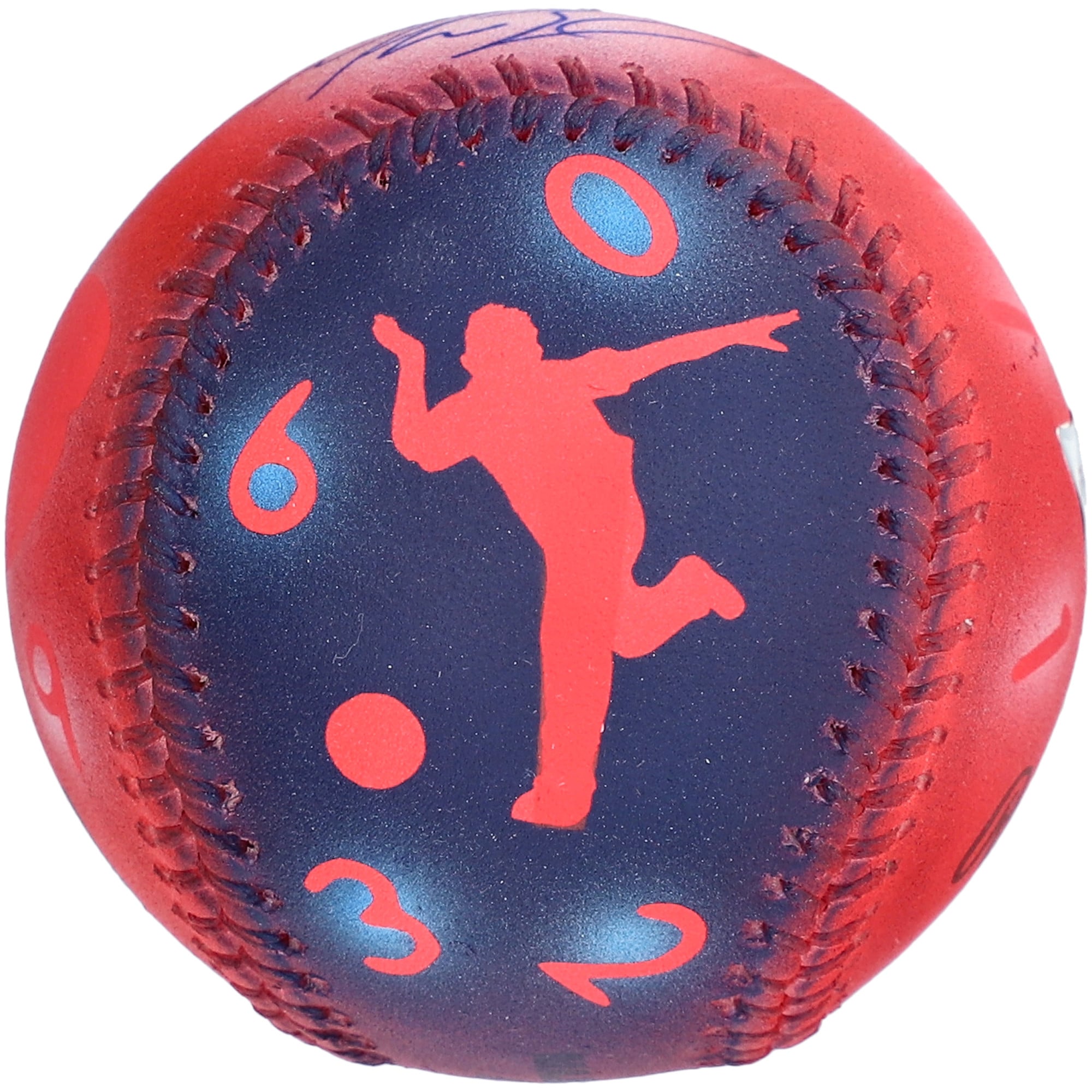 Mookie Betts Los Angeles Dodgers Autographed Baseball - Art by Stadium Custom Kicks - #1 of Limited Edition 1 - VS698469