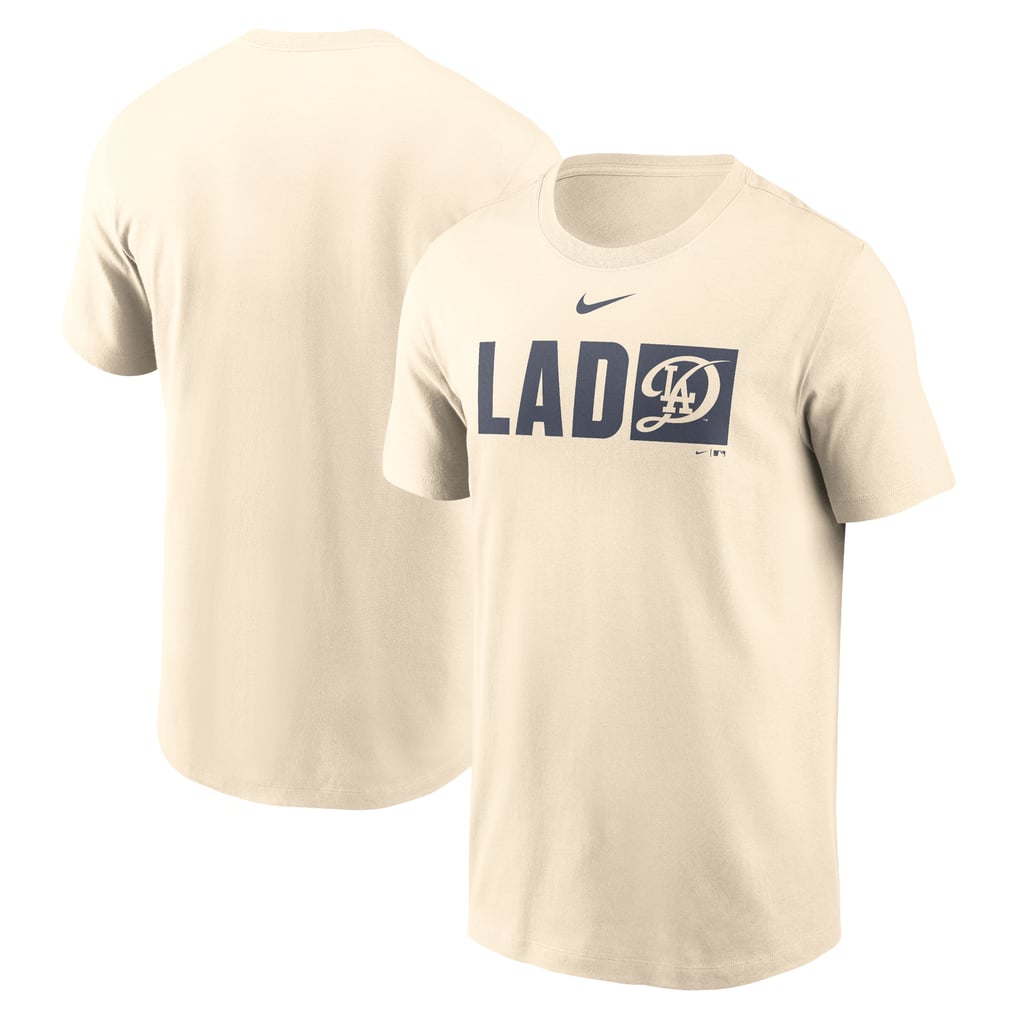 NIKE ドジャース シティコネクト コットン Tシャツ クリーム