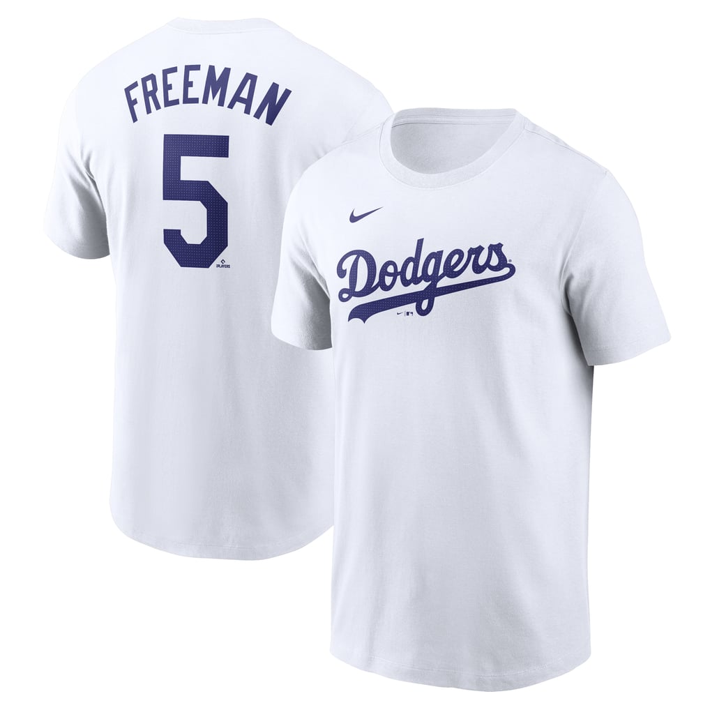 NIKE ドジャース フレディ・フリーマン ネーム＆ナンバー Tシャツ ホワイト