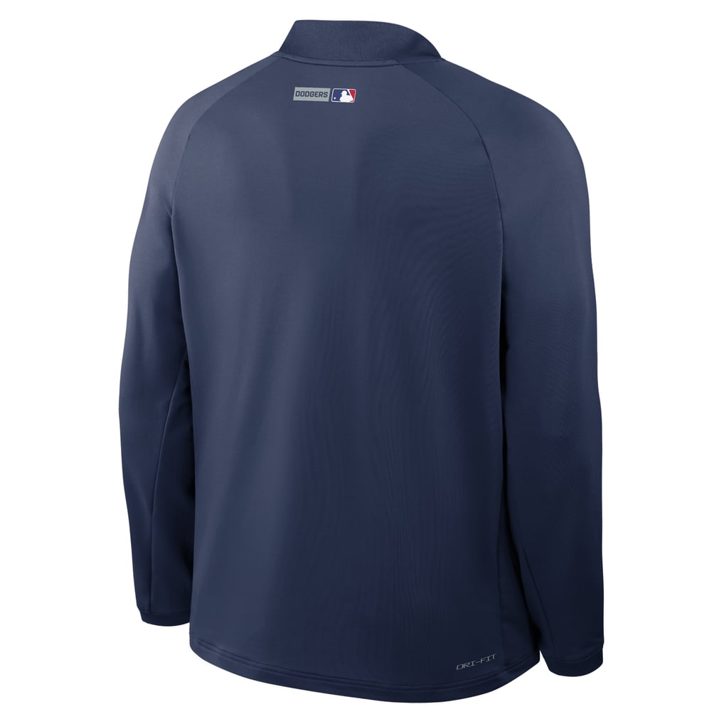 ドジャース NIKE ハーフジップ プルオーバー ネイビー