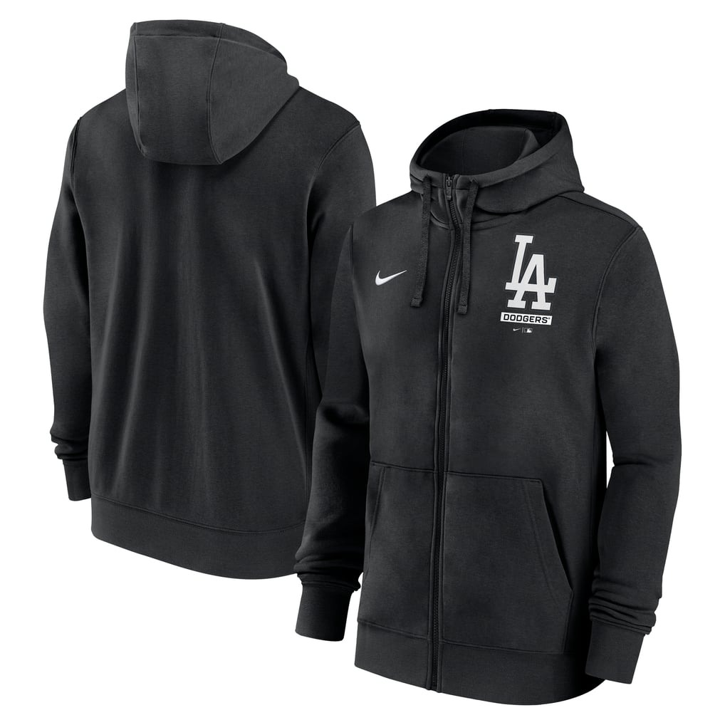 ドジャース NIKE ロックアップ フルジップ フリース フーディー 