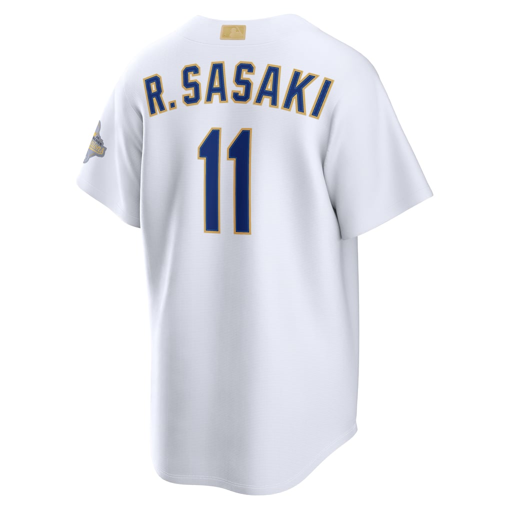 NIKE ドジャース 佐々木 朗希 ゴールドプログラム ユニフォーム 