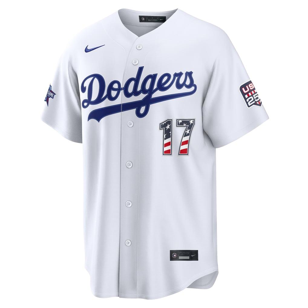 NIKE ドジャース 大谷翔平 2026 オールスターゲーム スター ストライプ スタジアムジャージ ホーム ホワイト