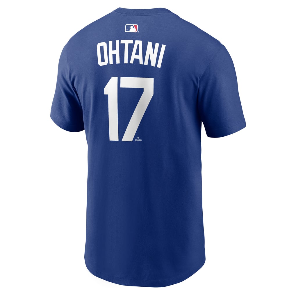 NIKE ドジャース 大谷翔平 ネームアンドナンバー Tシャツ ブルー
