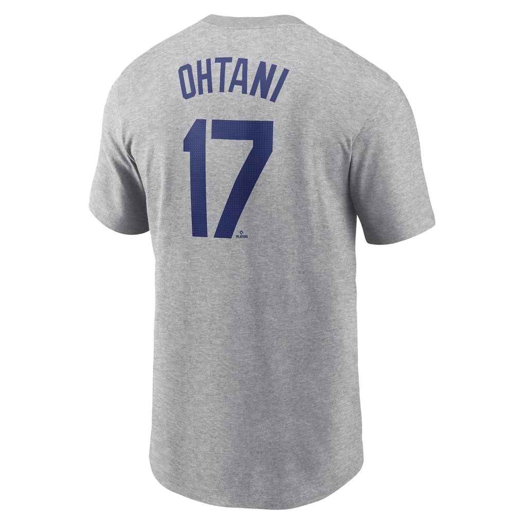 NIKE ドジャース 大谷翔平 ネーム＆ナンバー Tシャツ グレー
