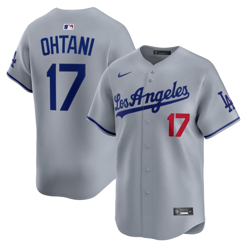 NIKE ドジャース 大谷翔平 ユニフォーム リミテッドジャージ ロード グレー