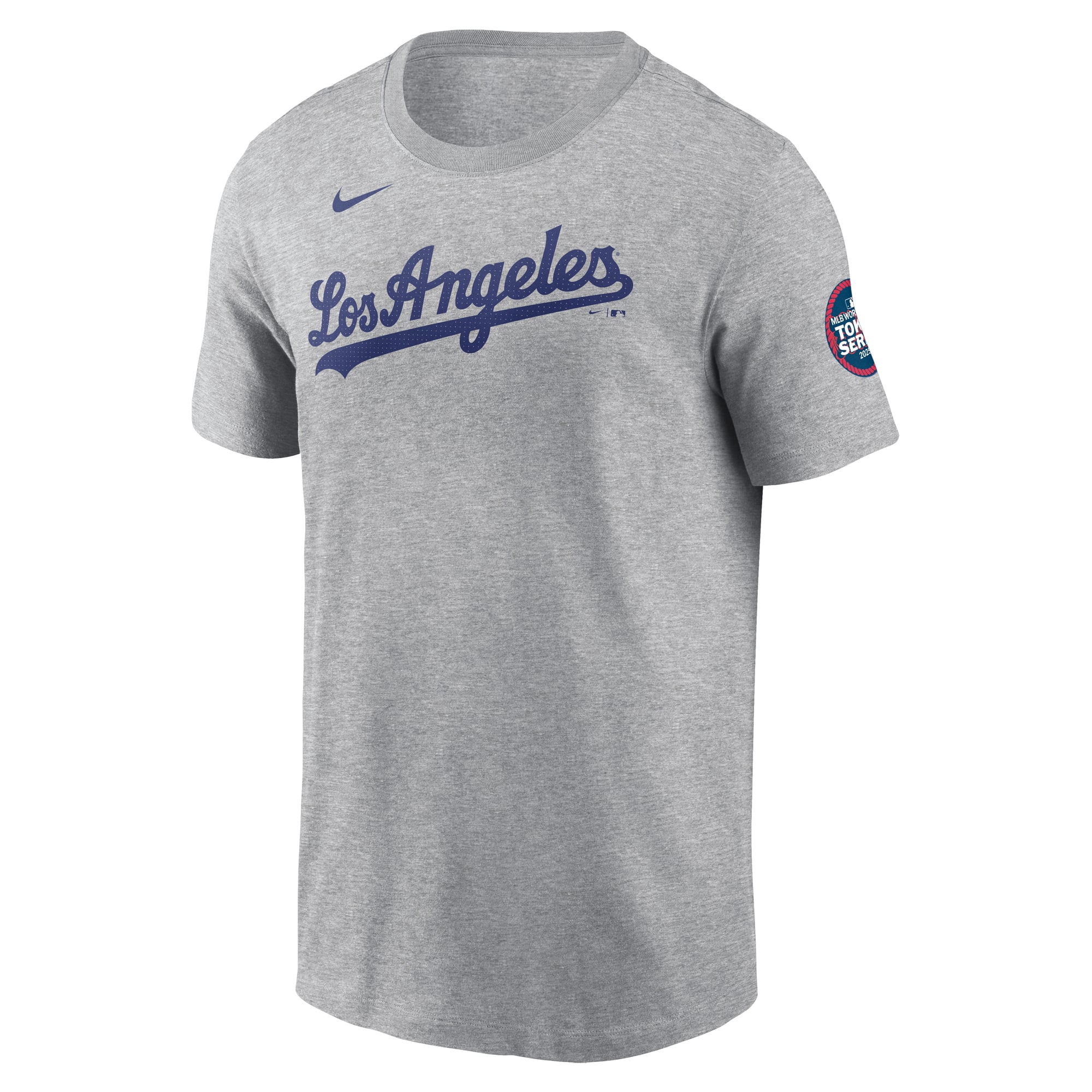 NIKE ドジャース 大谷翔平 ネーム＆ナンバー 背番号 Tシャツ グレー
