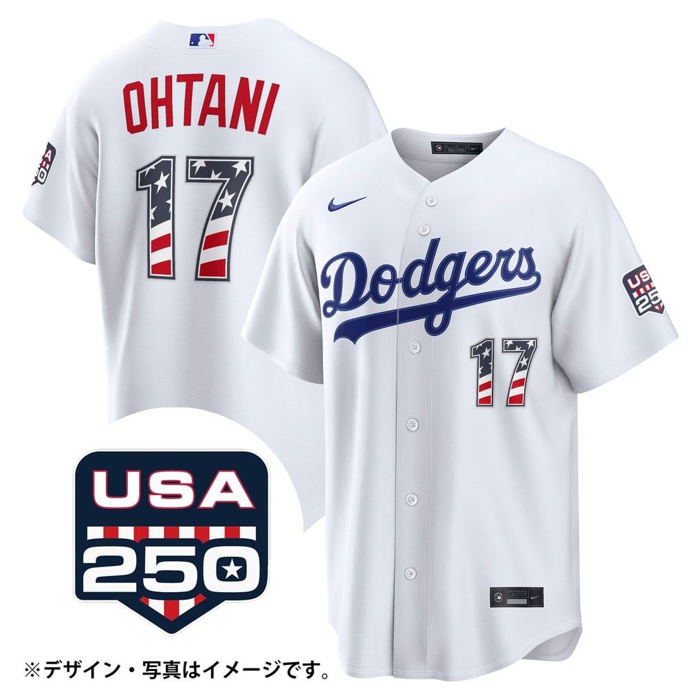 NIKE ロサンゼルス・ドジャース 大谷翔平 USA250周年 July 4th 記念 