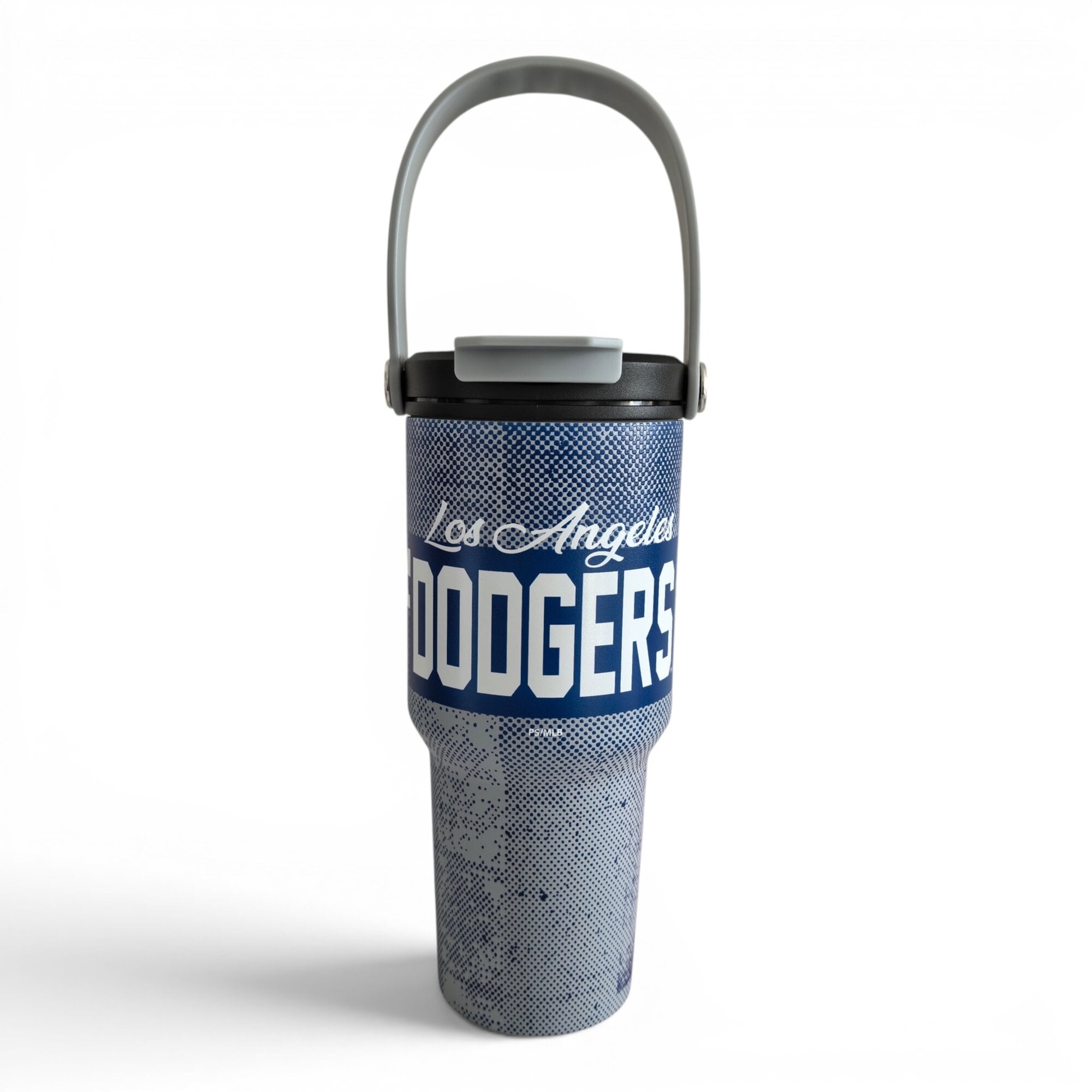 Pegasus Los Angeles Dodgers 24oz. Speckled Gradient Stainless Steel Dual Top Water Bottle