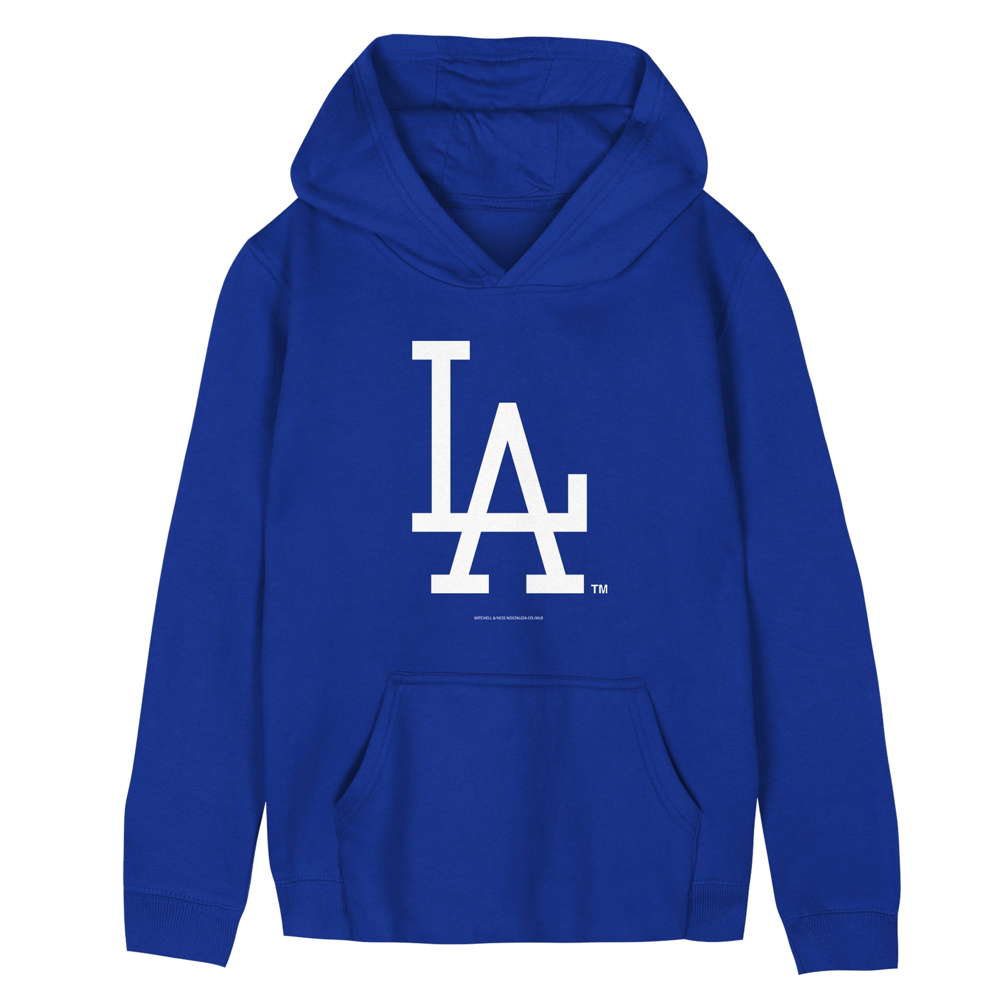 Preschool Mitchell & Ness  Royal Los Angeles Dodgers Retro Logo Hoodie
