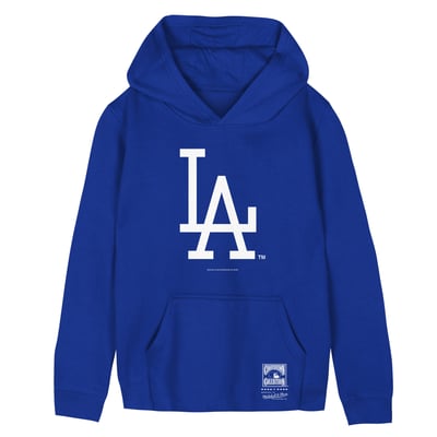  Los Angeles Dodgers Mitchell & Ness Preschool Retro Logo Hoodie - Royal