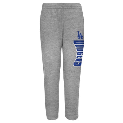 Los Angeles Dodgers Outerstuff Preschool Jet Stream Jogger Pants - Gray