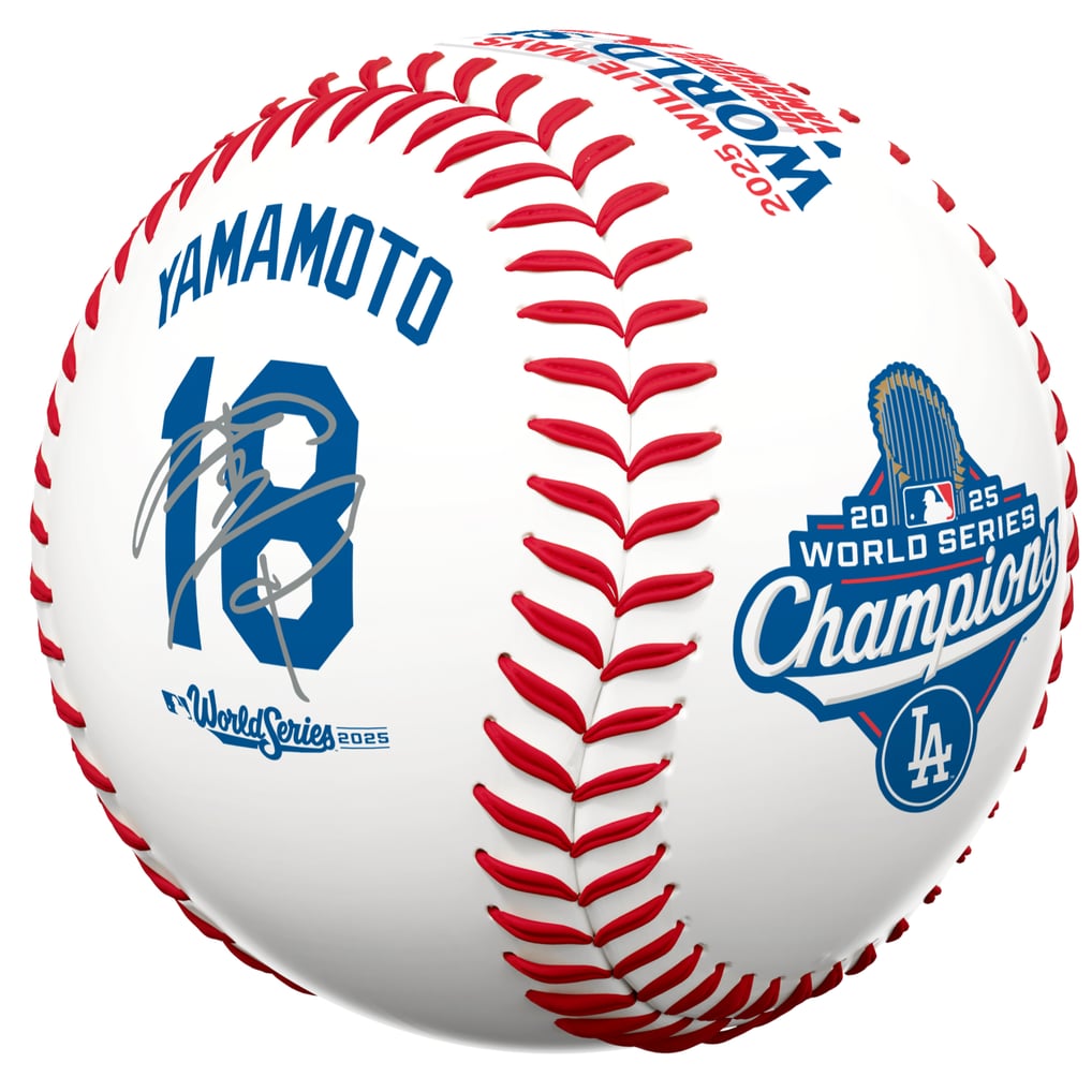 ローリングス ドジャース 山本 由伸 2025 ワールドシリーズ MVP ボール