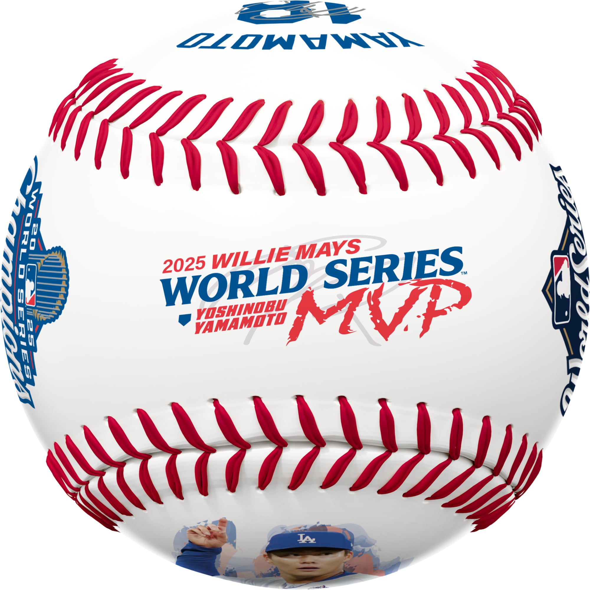 ローリングス ドジャース 山本 由伸 2025 ワールドシリーズ MVP ボール