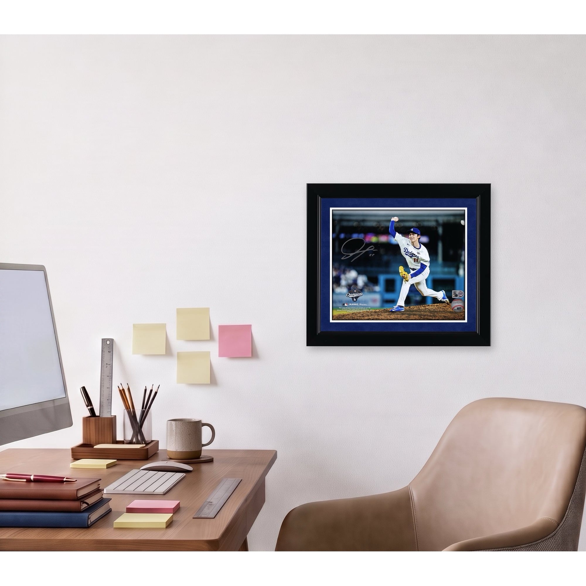 Roki Sasaki Los Angeles Dodgers Autographed 2025 World Series Champions 8" x 10" Photograph