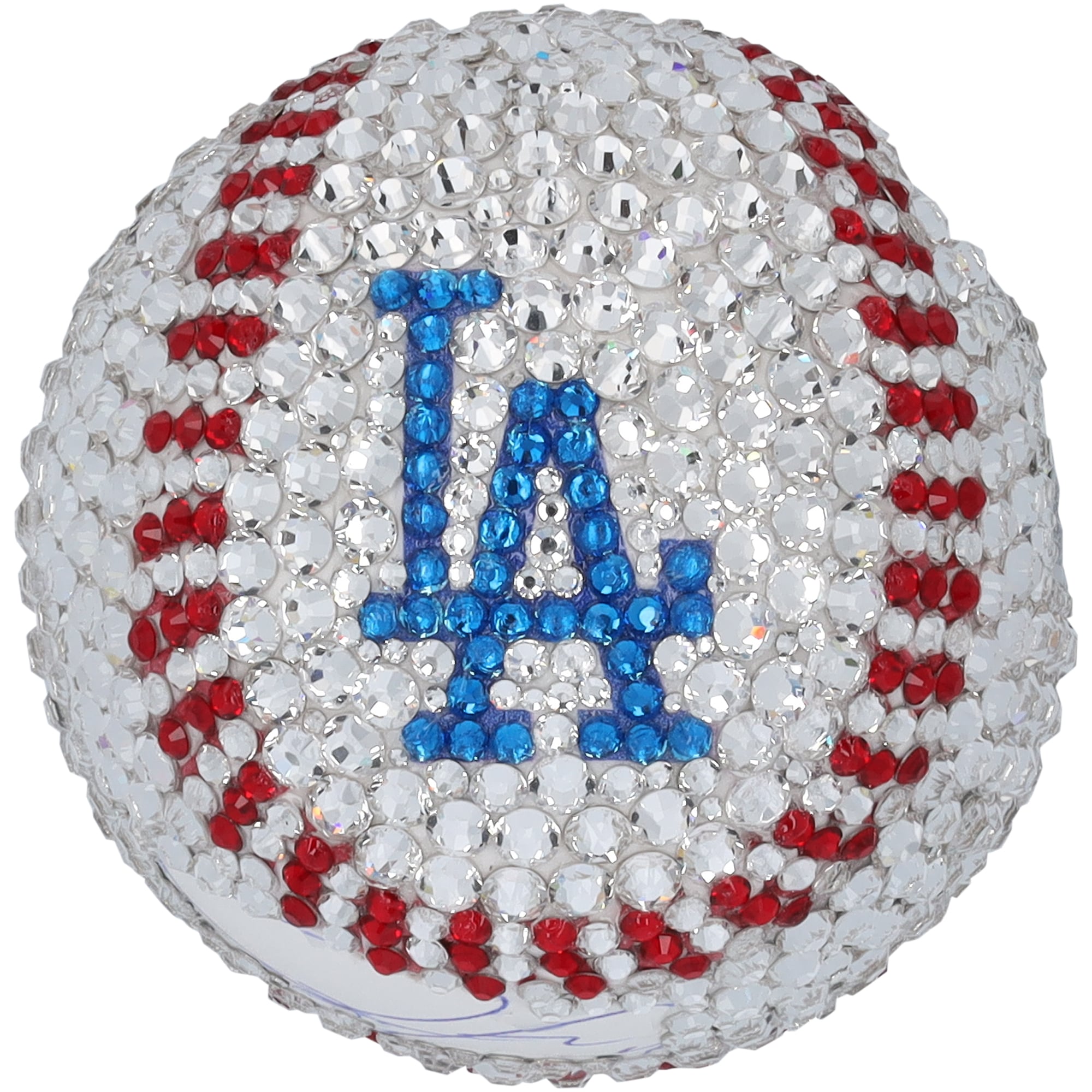Rōki Sasaki Los Angeles Dodgers Autographed Swarovski Crystal Baseball - Art by Rock On Sports