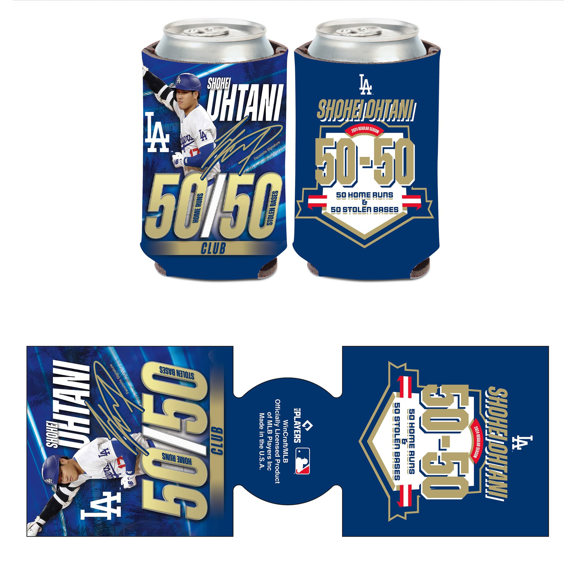 WinCraft ドジャース 大谷翔平 50-50 缶クーラー
