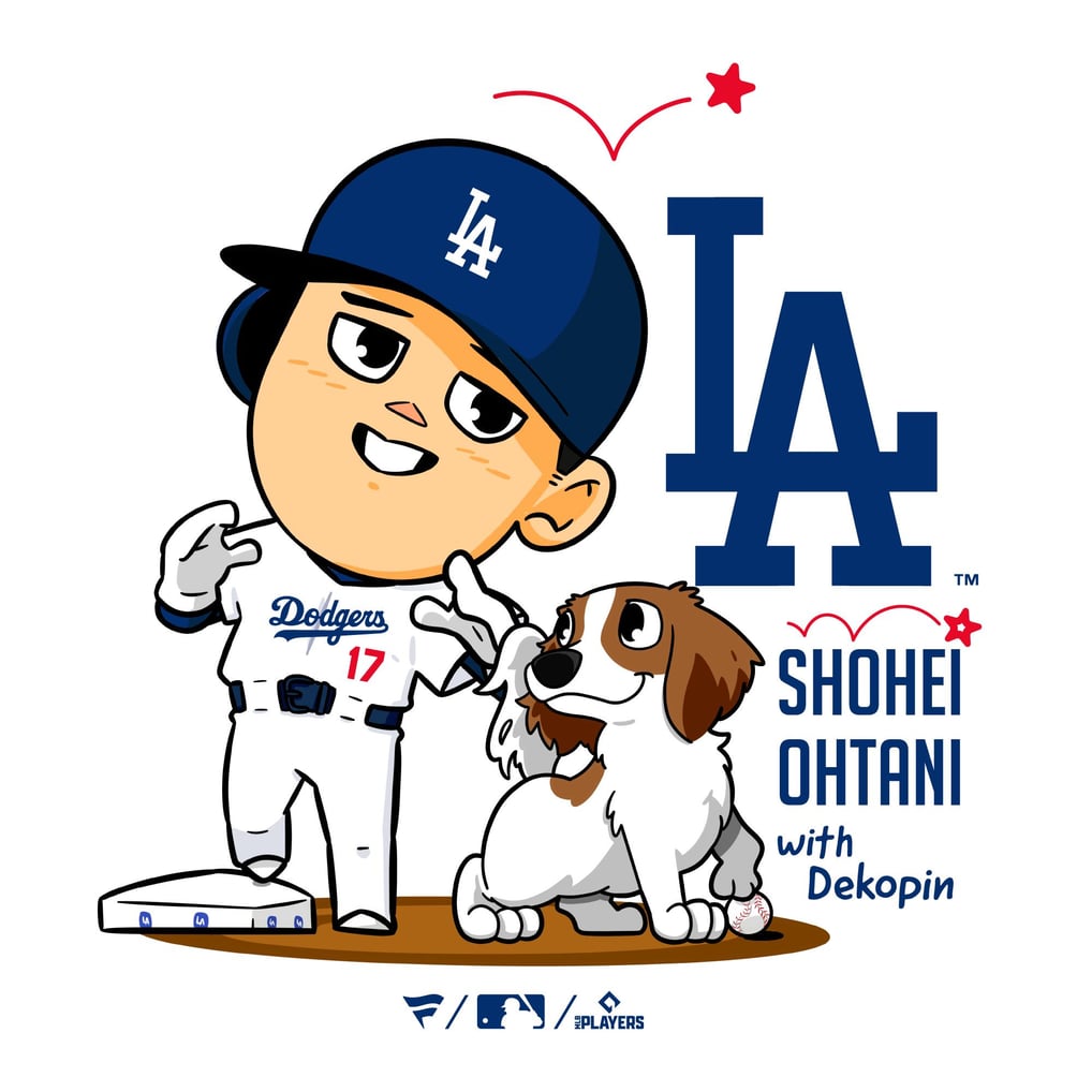 Fanatics ドジャース 大谷翔平 ヘッドバンプ Tシャツ ホワイト