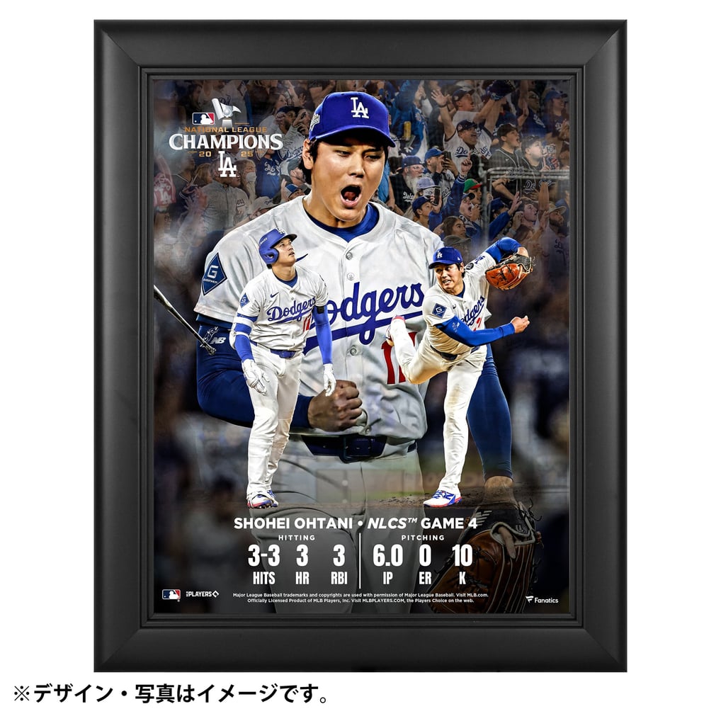 Fanatics Authentic ドジャース 大谷翔平 ナショナルリーグ リーグ優勝 
