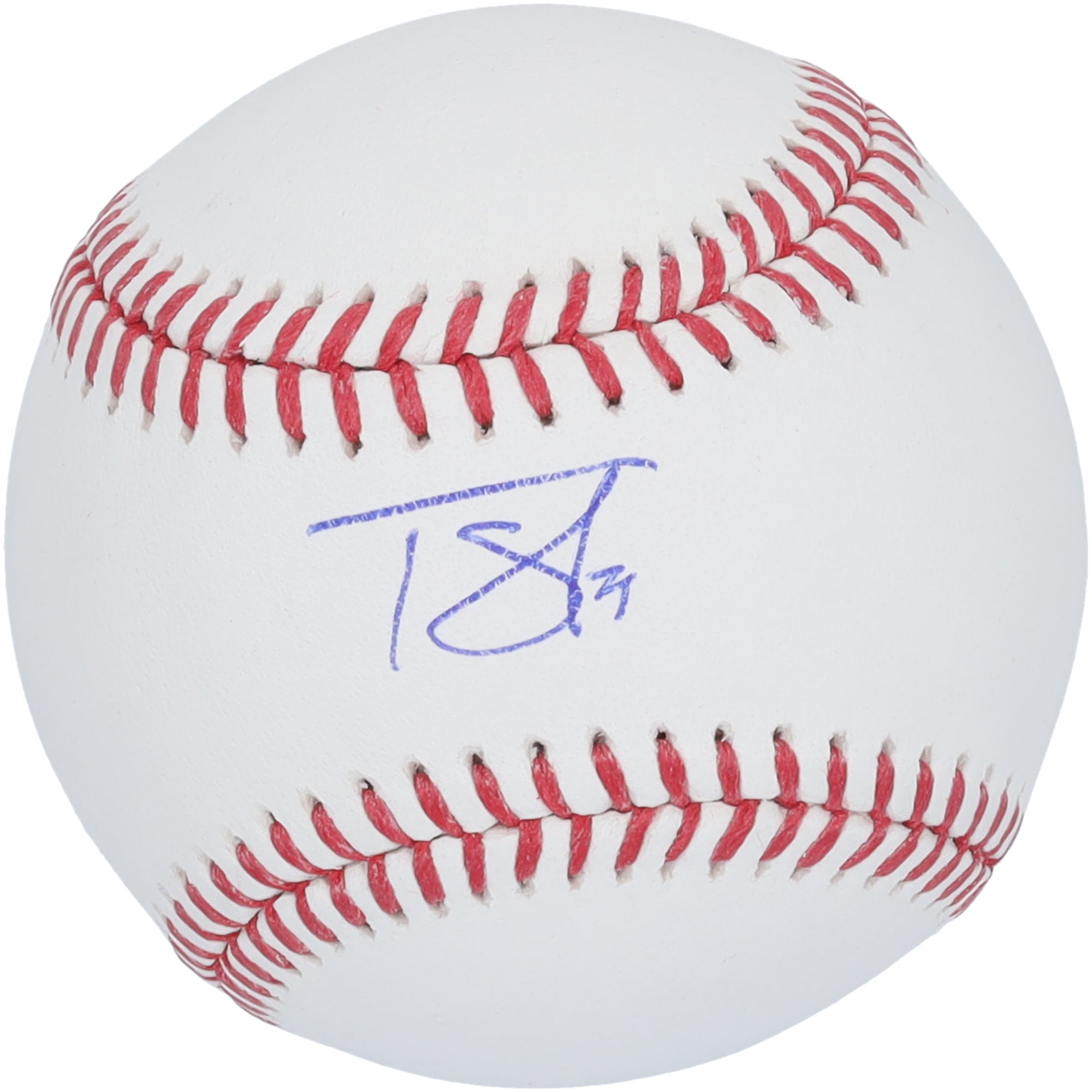 Balle de baseball autographiée par Tarik Skubal des Dodgers de Los Angeles
