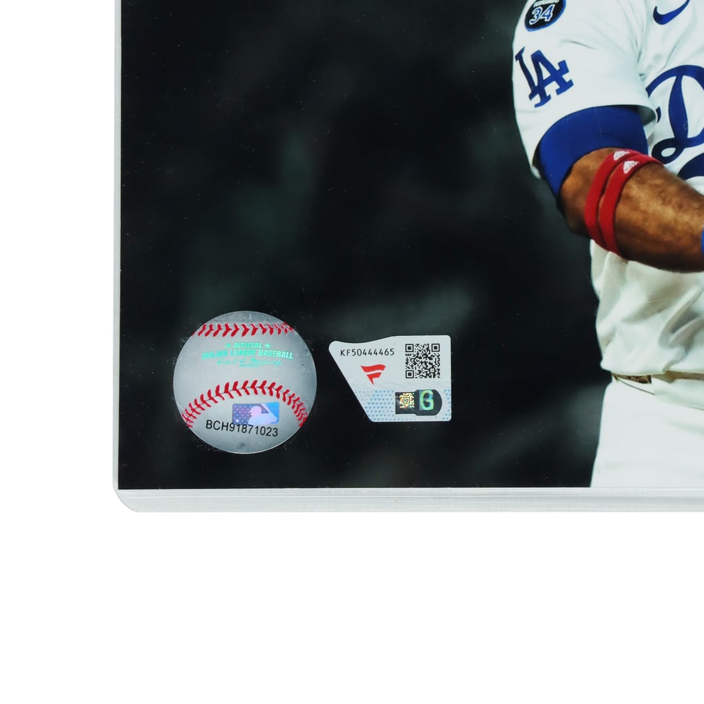 Fanatics Authentic ドジャース テオスカー・ヘルナンデス 直筆サイン 