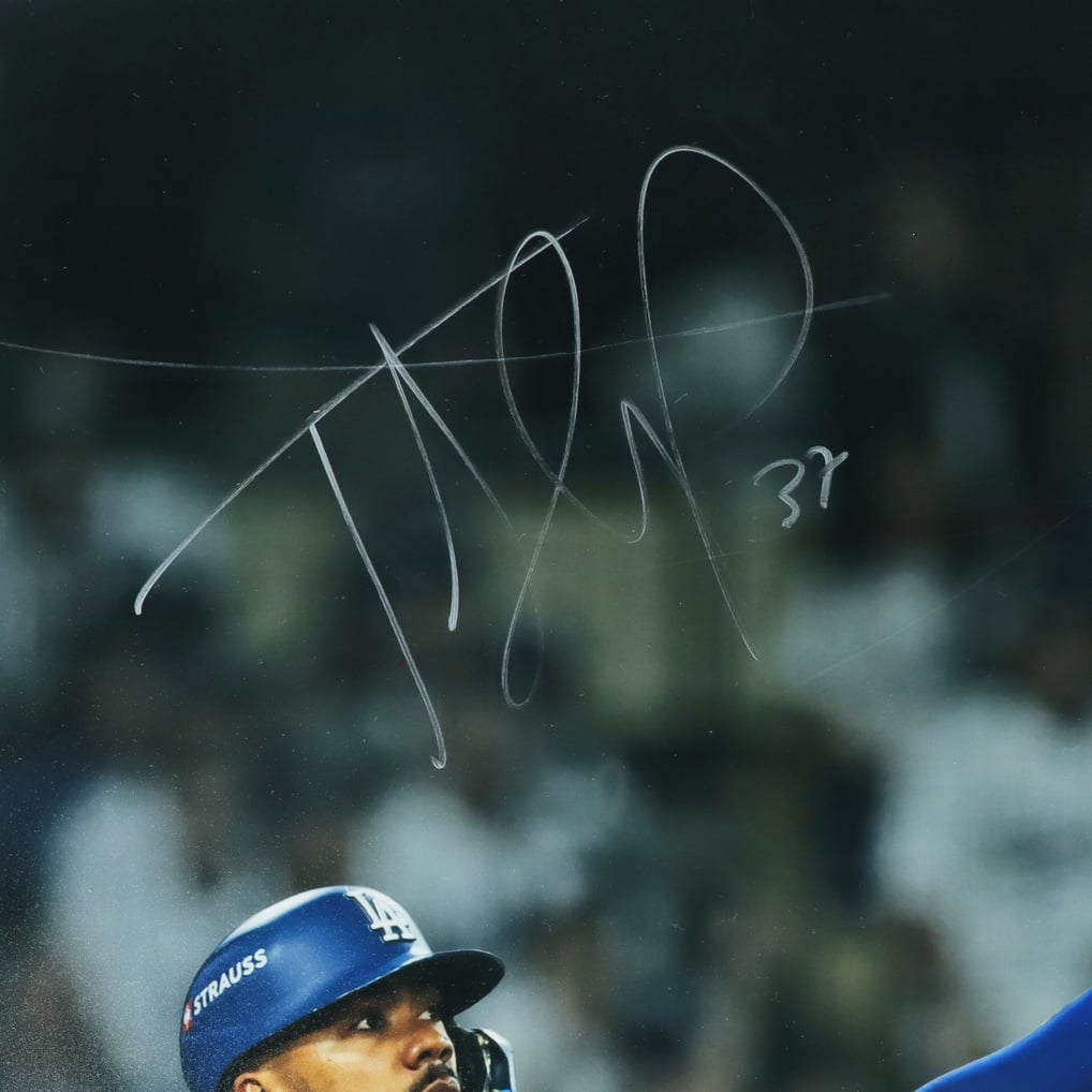Fanatics Authentic ドジャース テオスカー・ヘルナンデス 直筆サイン 