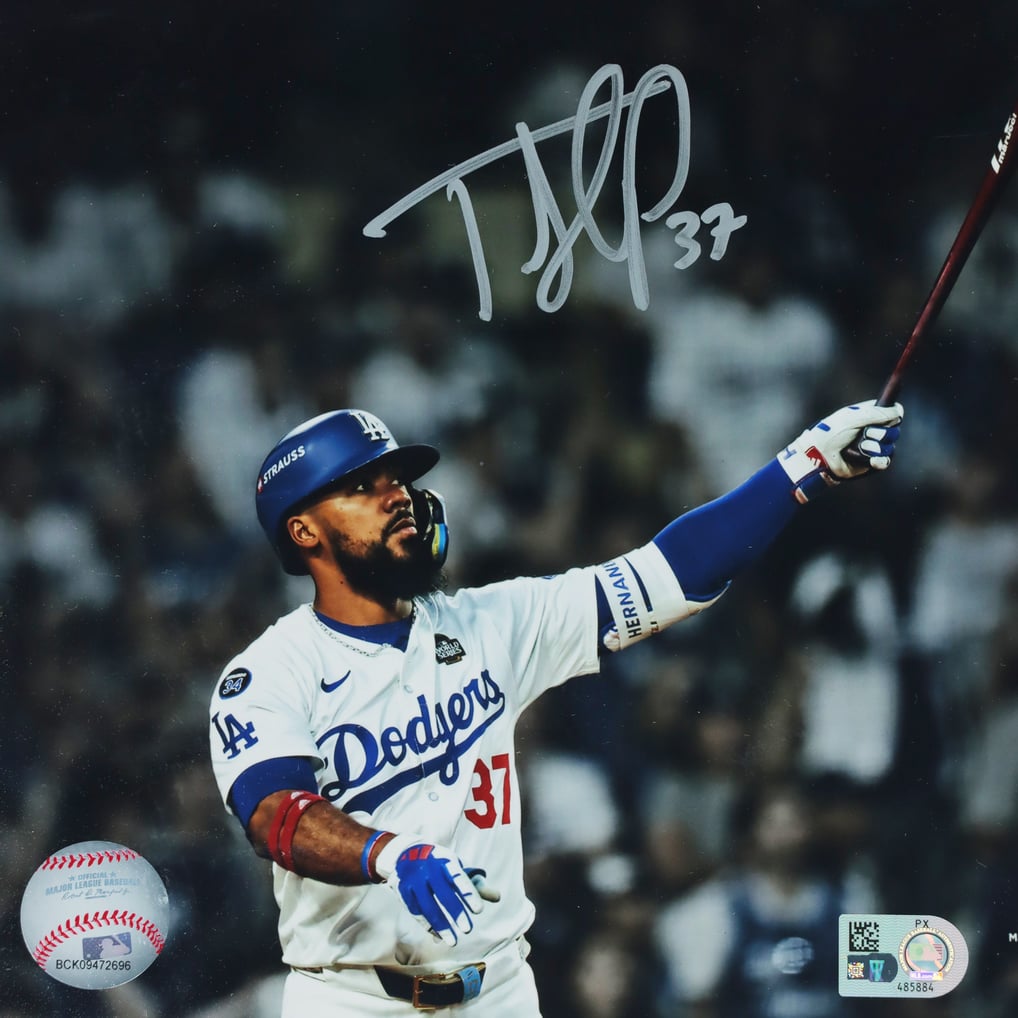 Fanatics Authentic ドジャース テオスカー・ヘルナンデス 直筆サイン 