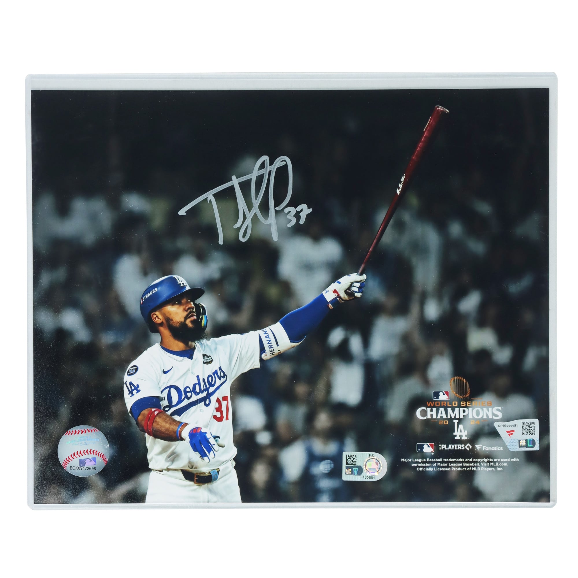Fanatics Authentic ドジャース テオスカー・ヘルナンデス 直筆サイン 