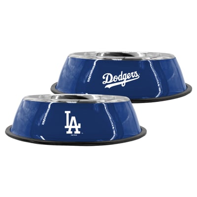 Los Angeles Dodgers The Memory Company 9" Stainless Steel Pet Bowl