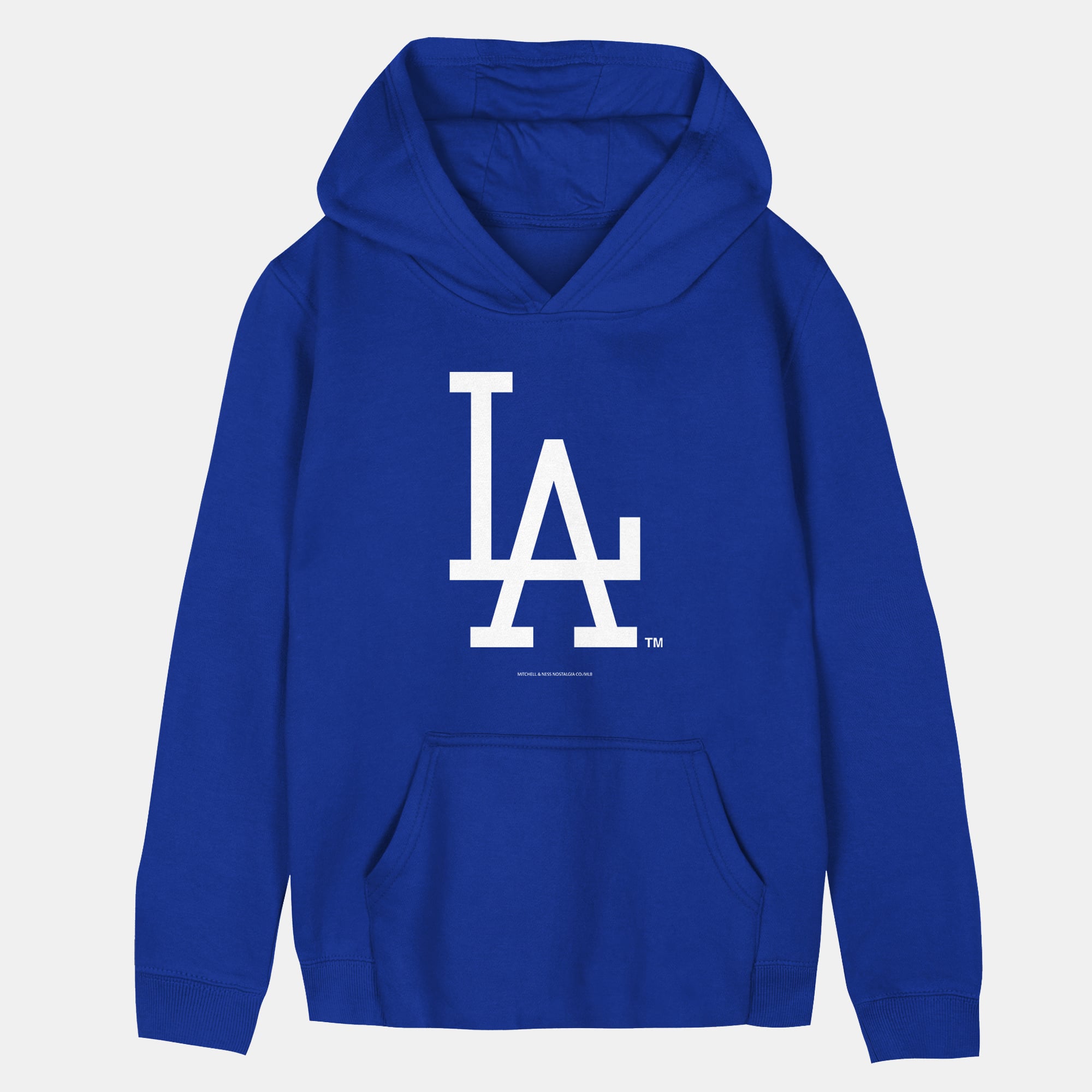 Toddler Mitchell & Ness  Royal Los Angeles Dodgers Retro Logo Hoodie