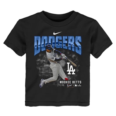 Mookie Betts Los Angeles Dodgers Nike Toddler Oversized Player T-Shirt - Black