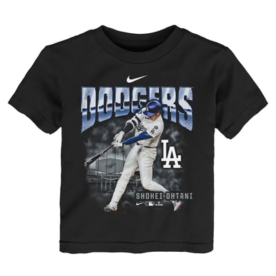 Shohei Ohtani Los Angeles Dodgers Nike Toddler Oversized Player T-Shirt - Black