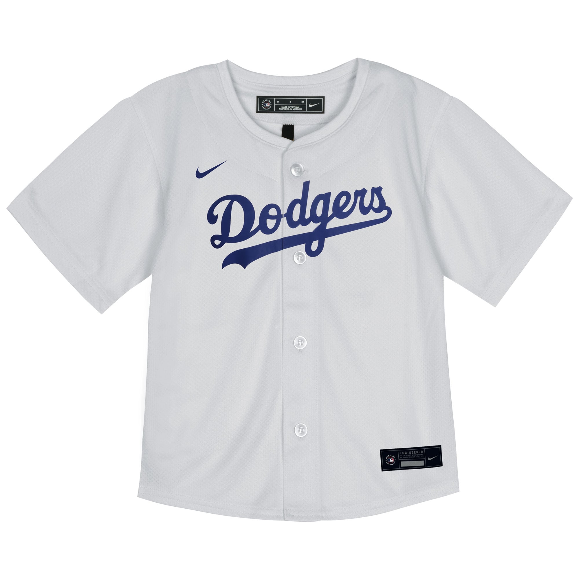 Maillot de joueur match à domicile Nike Shohei Ohtani blanc des Dodgers Los Angeles pour tout-petit