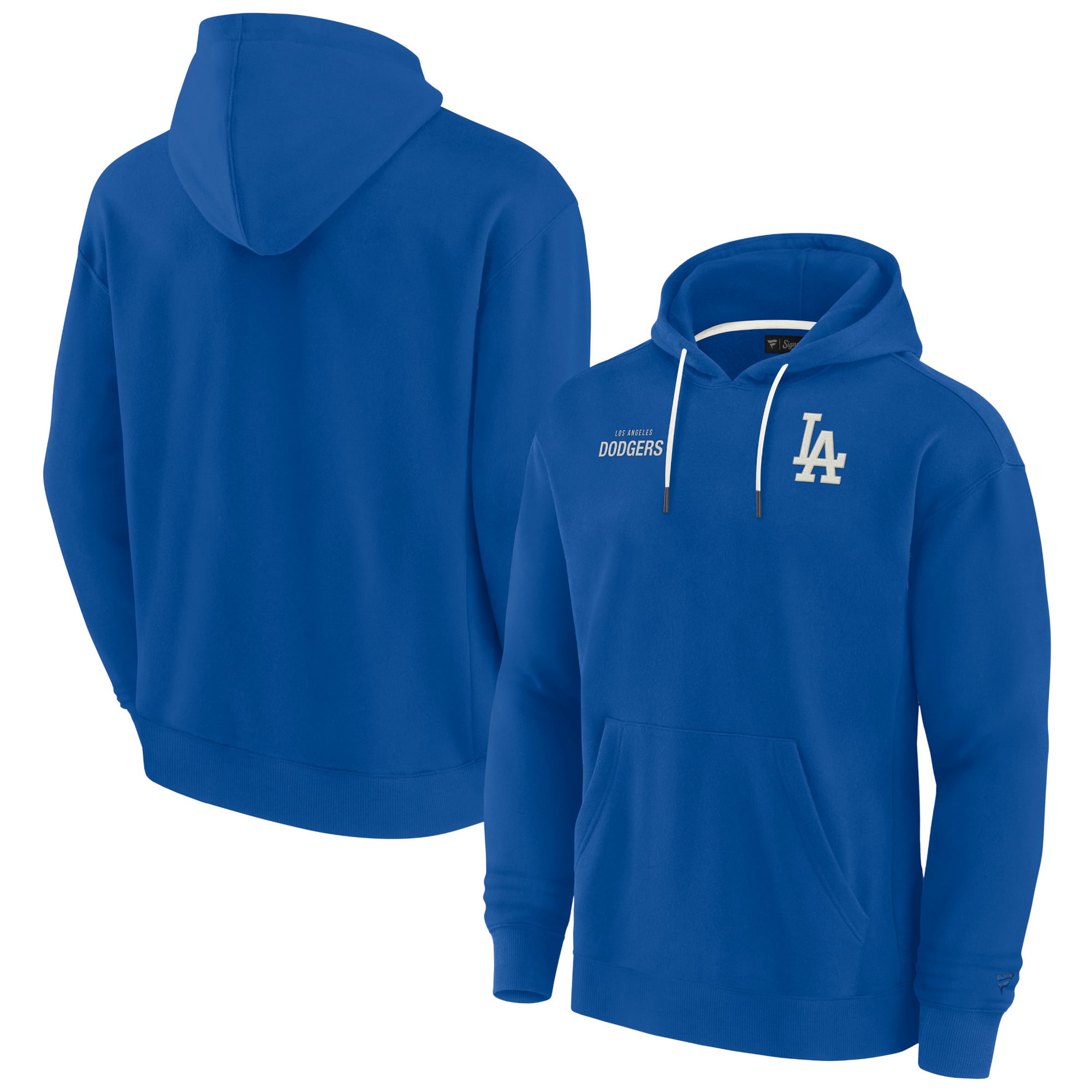 Sweat à capuche unisexe Fanatics Royal Los Angeles Dodgers Elements en polaire ultra douce