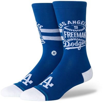 Freddie Freeman Los Angeles Dodgers Stance Unisex Stitches Crew Socks - Royal