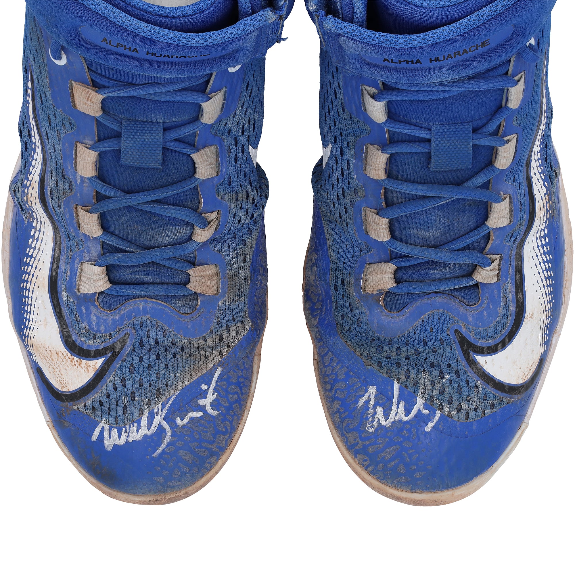 Will Smith Los Angeles Dodgers Autographed Game-Used Blue Nike Cleats vs. Atlanta Braves on September 15, 2024