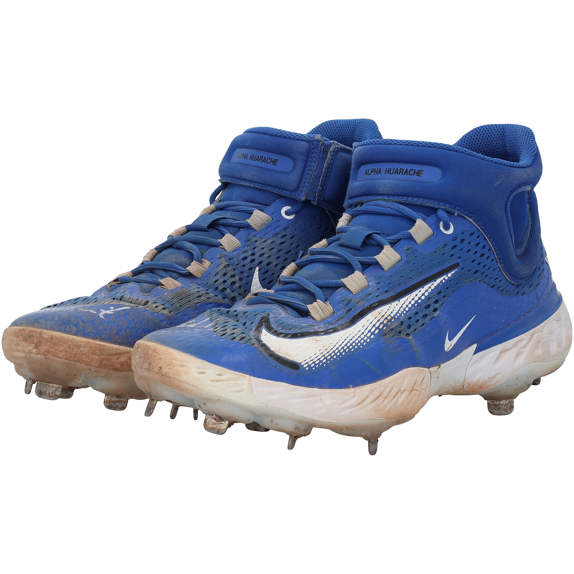 Will Smith Los Angeles Dodgers Autographed Game-Used Blue Nike Cleats vs. Atlanta Braves on September 15, 2024