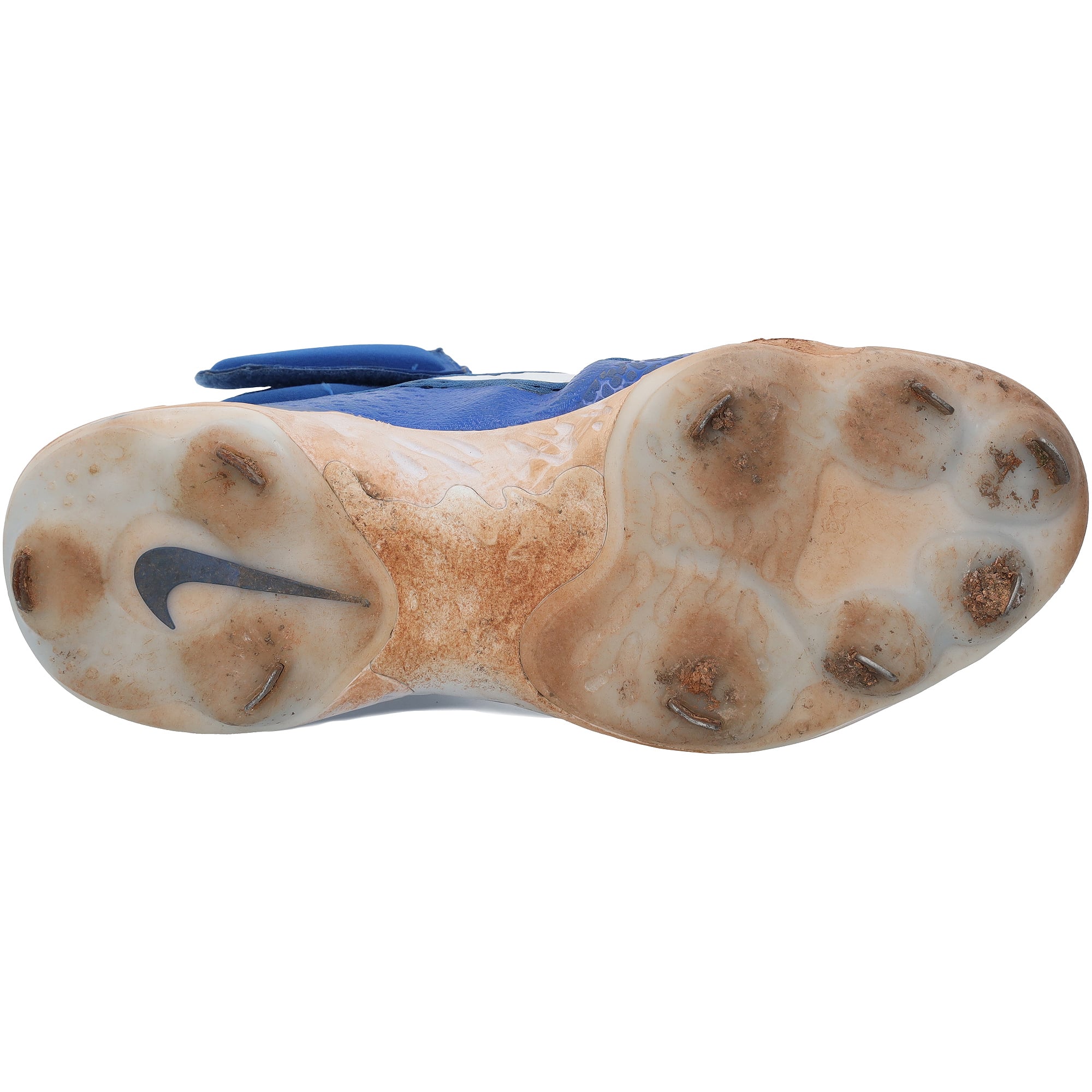 Will Smith Los Angeles Dodgers Autographed Game-Used Blue Nike Cleats vs. Atlanta Braves on September 15, 2024
