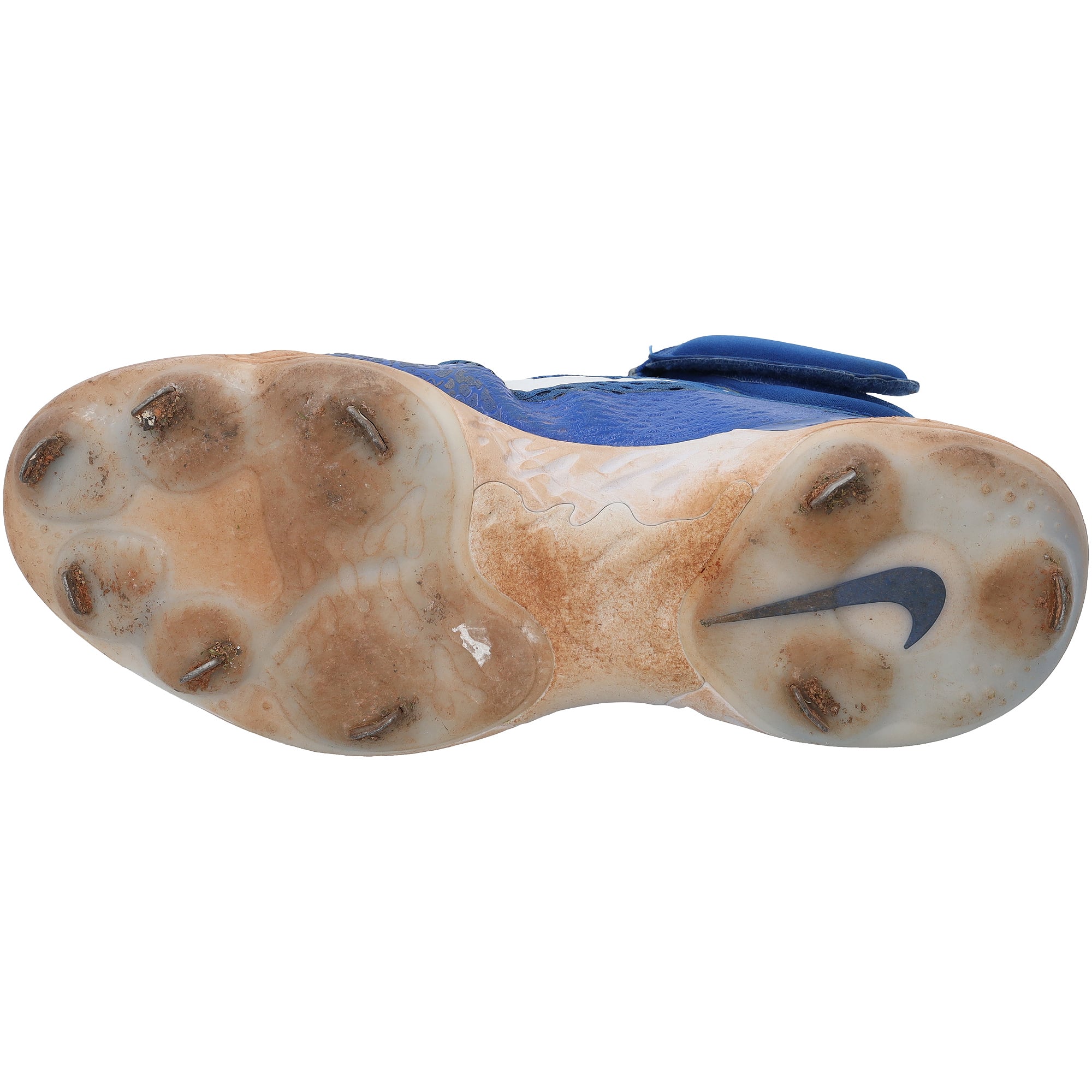 Will Smith Los Angeles Dodgers Autographed Game-Used Blue Nike Cleats vs. Atlanta Braves on September 15, 2024