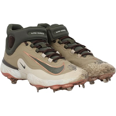Will Smith Los Angeles Dodgers Autographed Fanatics Authentic Game-Used Green Nike Cleats vs. Cincinnati Reds on May 18, 2024 