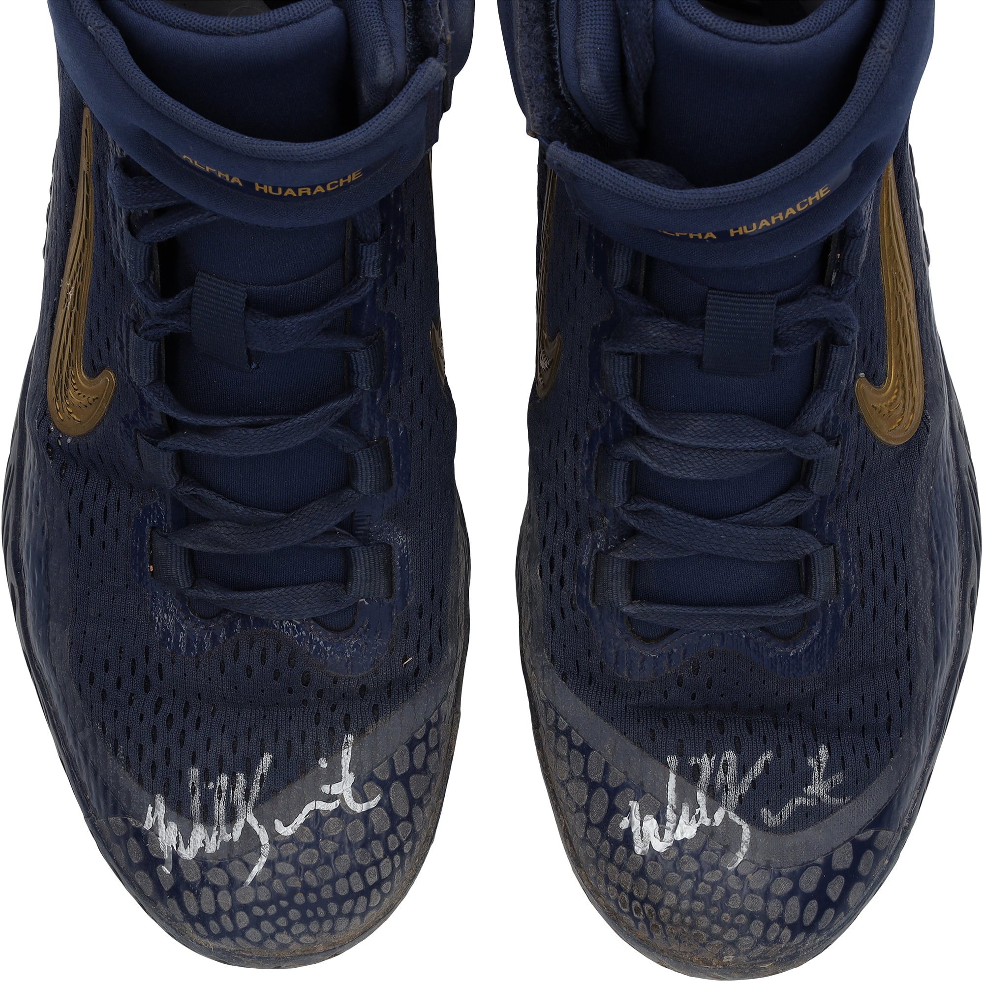 Will Smith Los Angeles Dodgers Autographed Game-Used Navy Nike Cleats from the 2024 MLB Season
