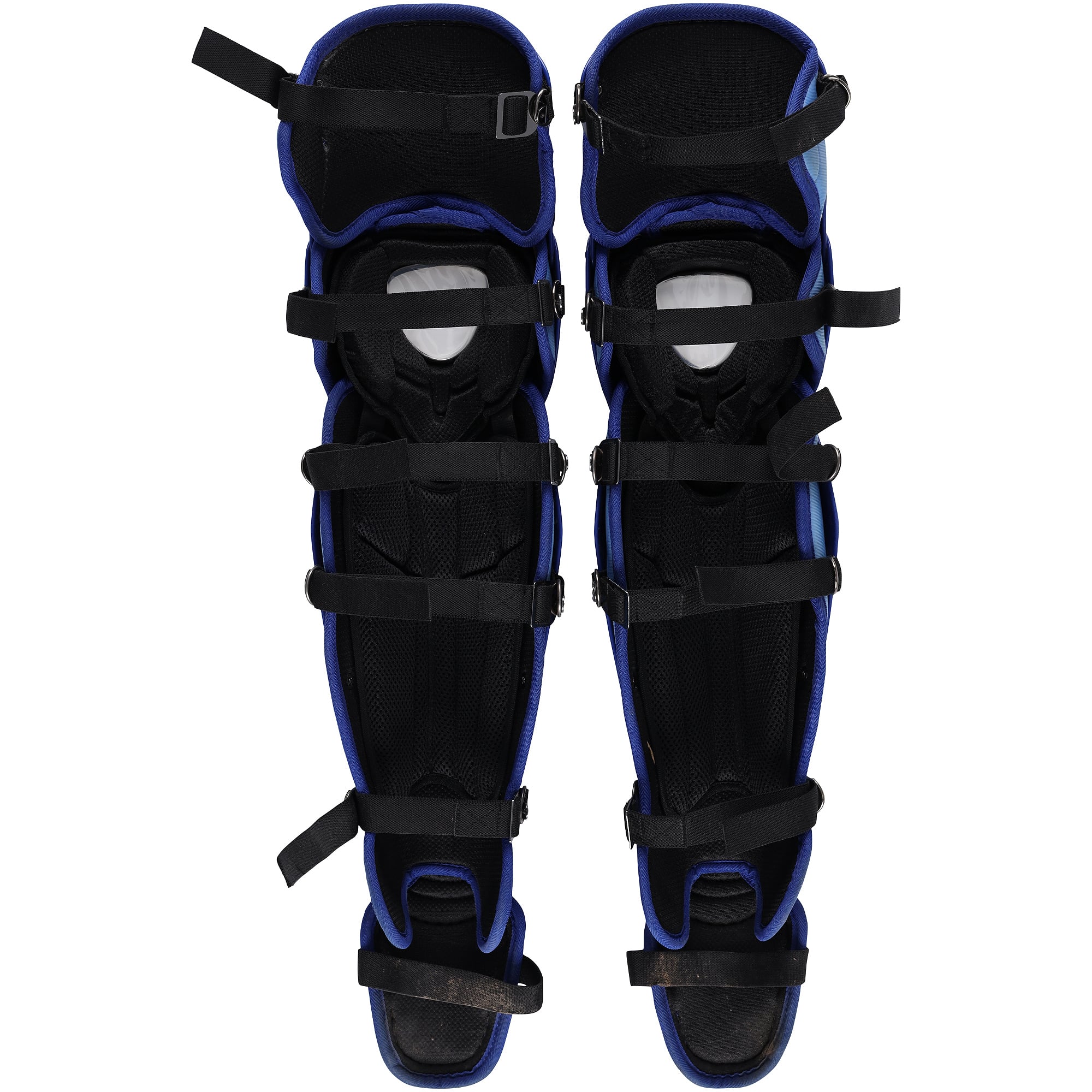Will Smith Los Angeles Dodgers Autographed Game-Used Royal Nike Shin Guards vs. Toronto Blue Jays on October 29, 2025