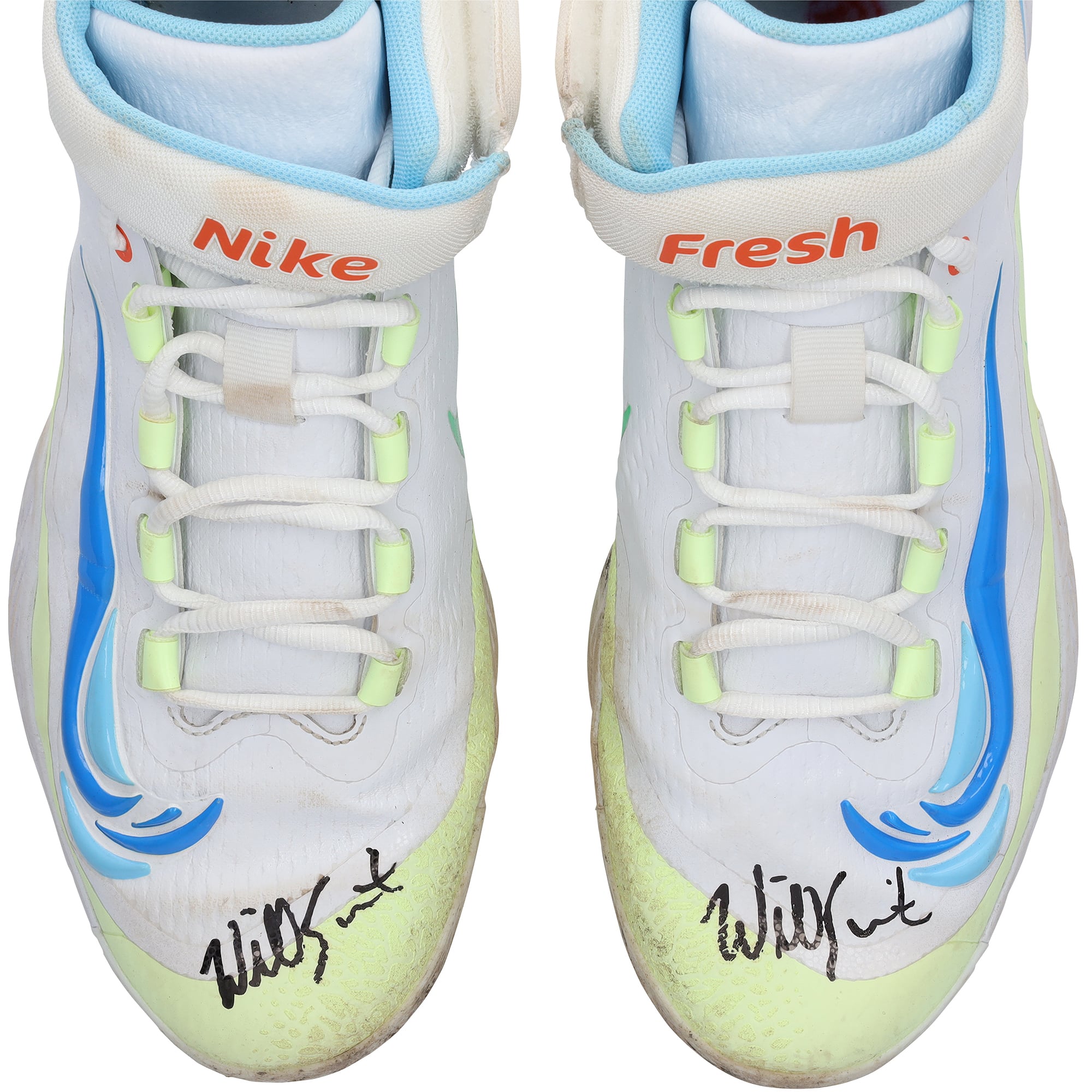 Will Smith Los Angeles Dodgers Autographed Game-Used White Nike Cleats vs. Kansas City Royals on June 16, 2024