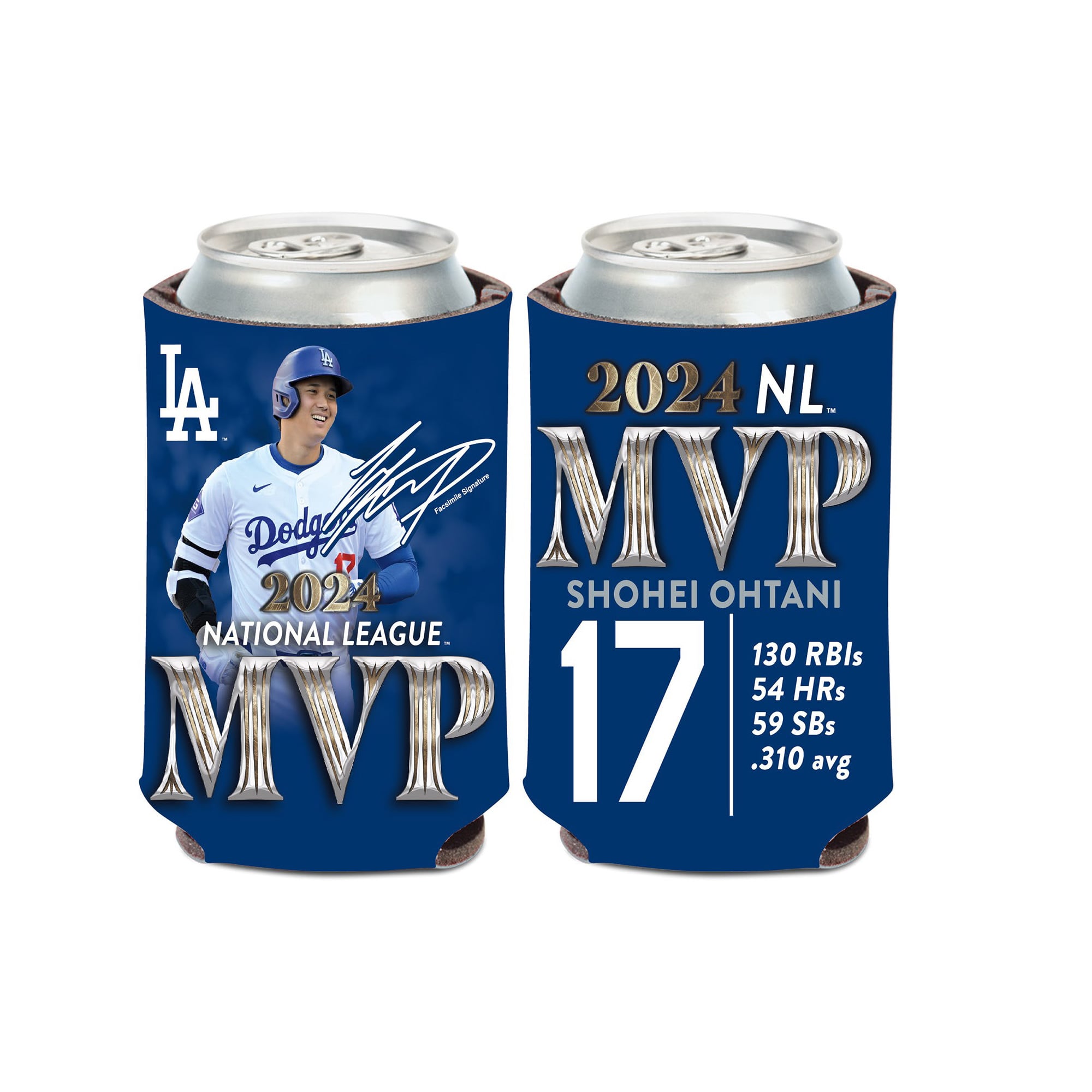 Wincraft ドジャース 大谷翔平 ナショナルリーグ MVP 2024 受賞記念 缶 