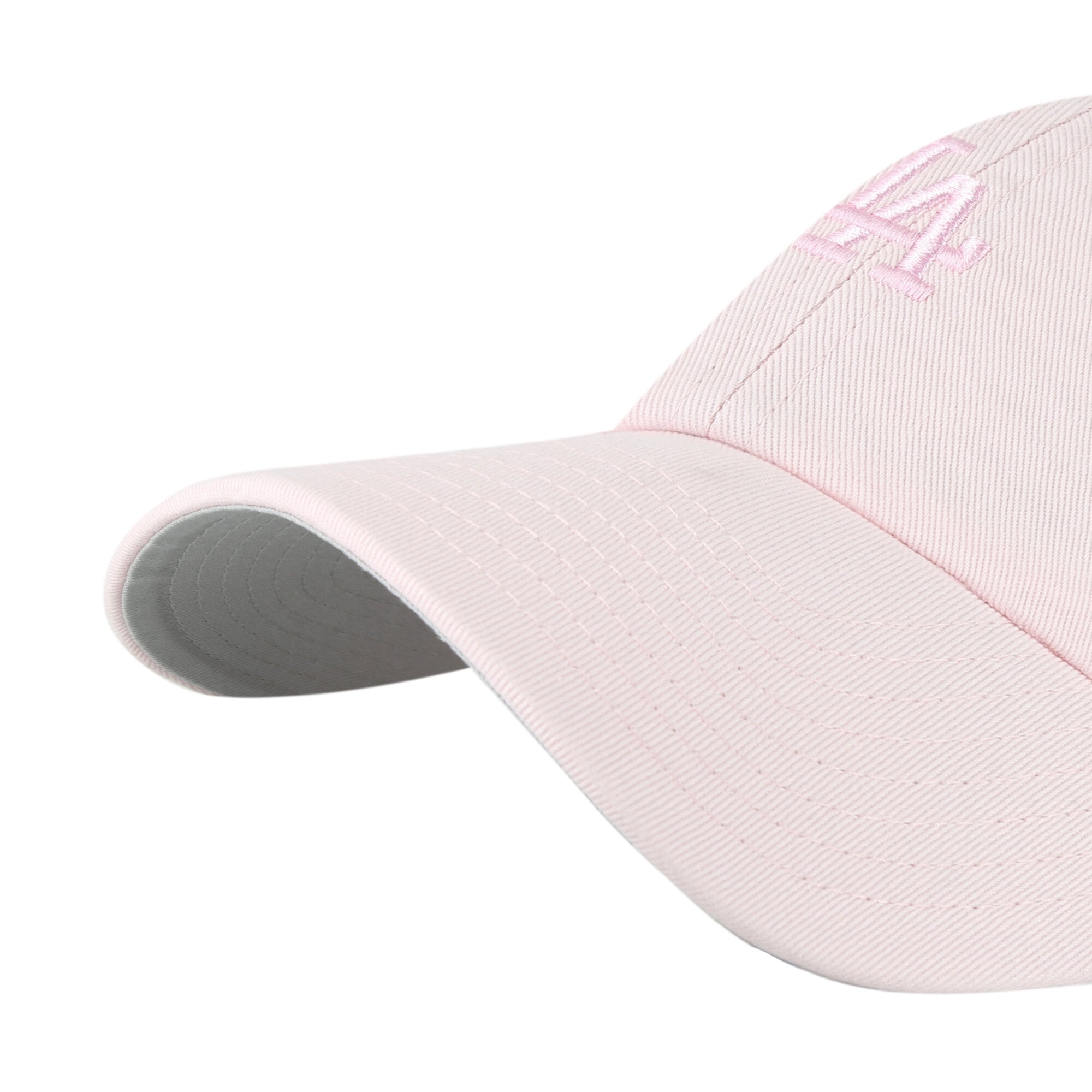 Women's '47 Light Pink Los Angeles Dodgers Pastel Clean Up Adjustable Hat
