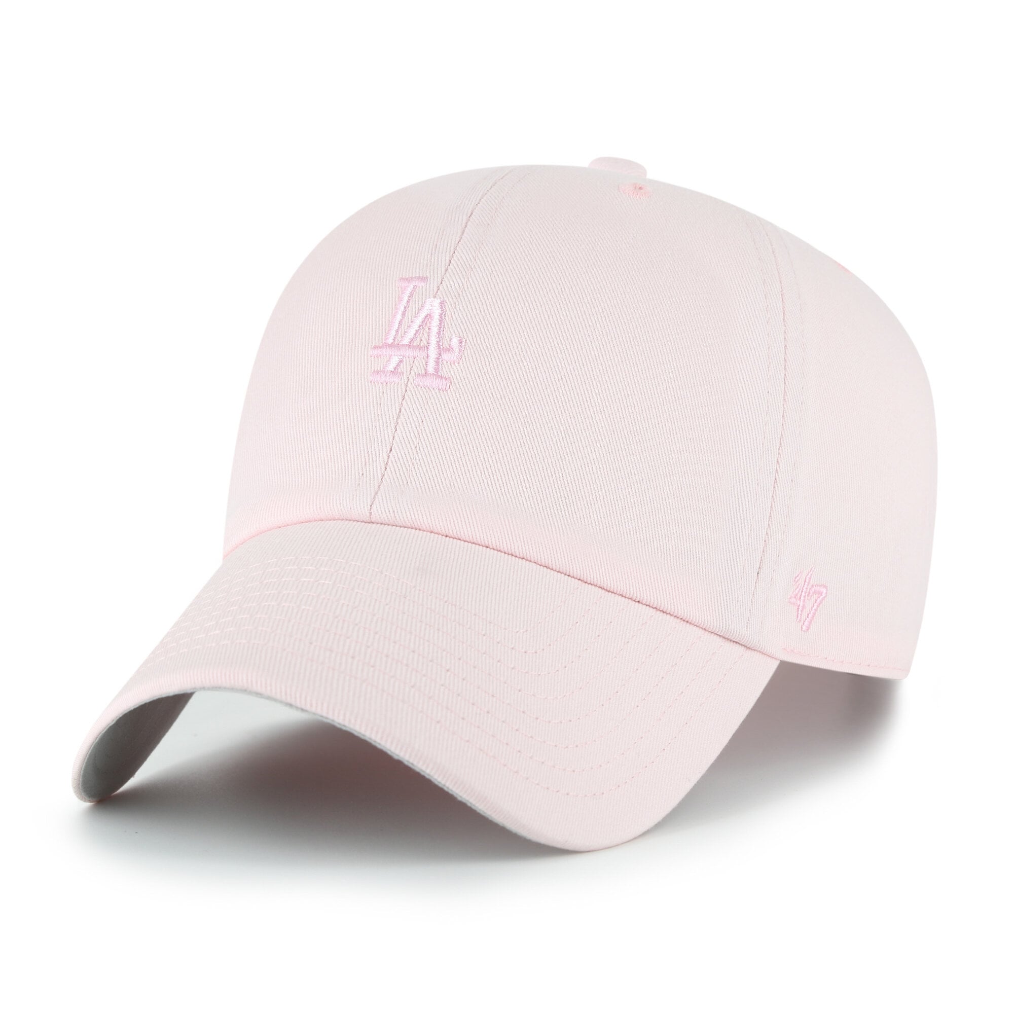 Casquette ajustable rose clair Los Angeles Dodgers « Pastel Clean Up » pour femme, modèle 47