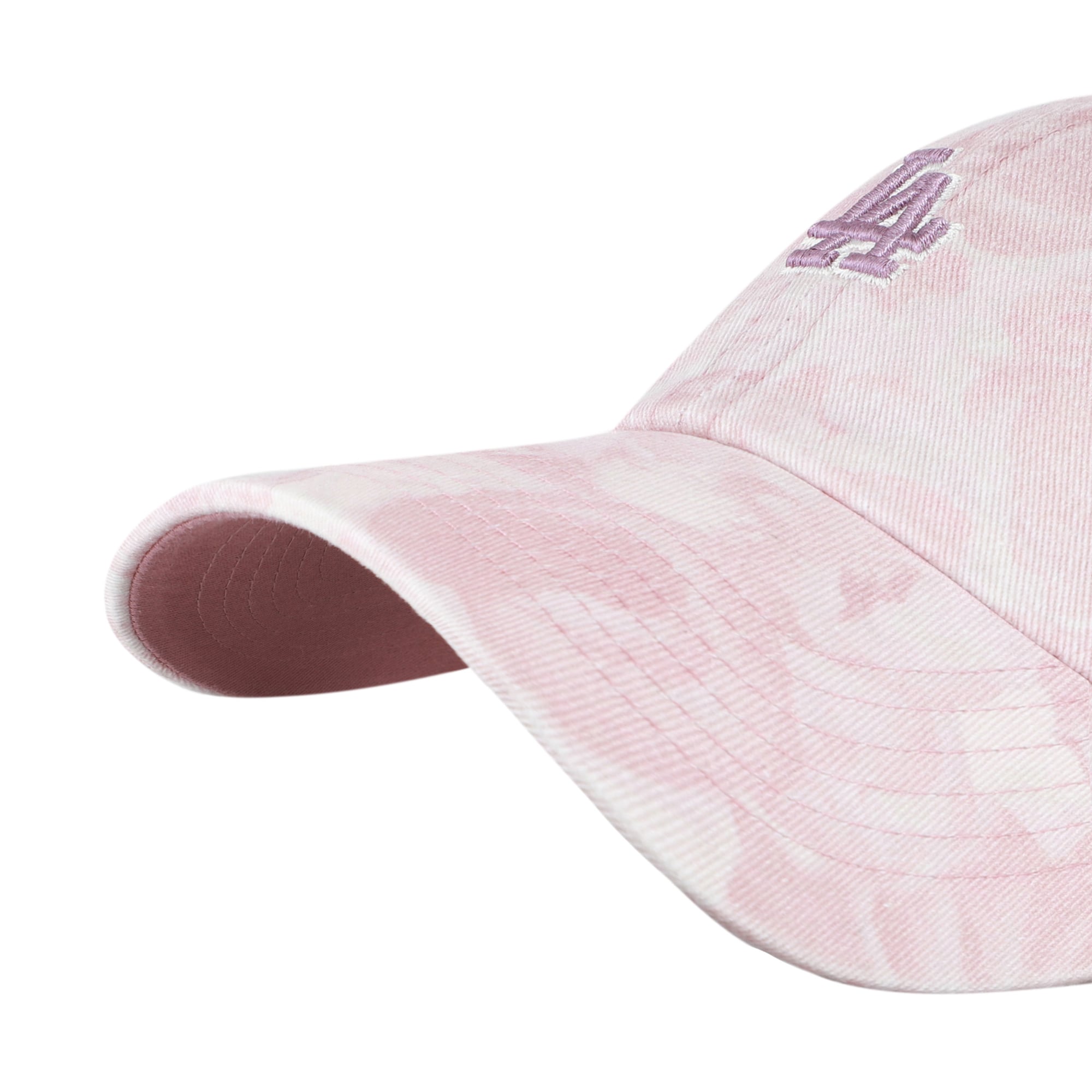 Women's '47 Pink Los Angeles Dodgers Gardenia Clean Up Adjustable Hat