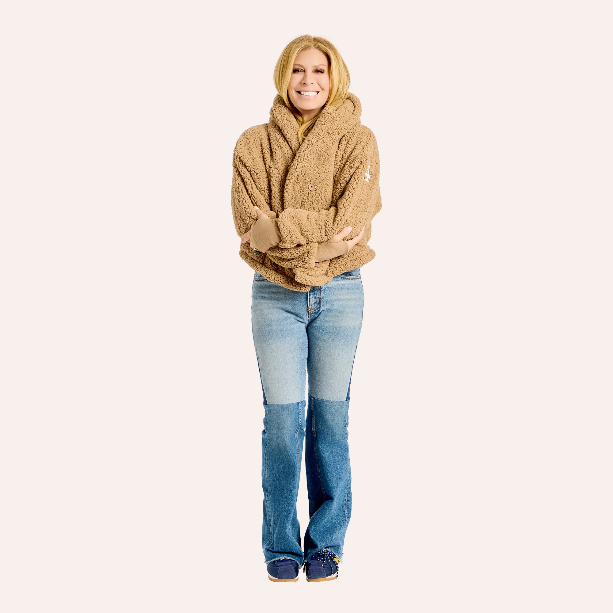 Women's by Jill Martin  Light Brown Los Angeles Dodgers Remix Lounger